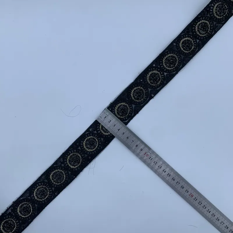 Black & gold ring border — Black & gold