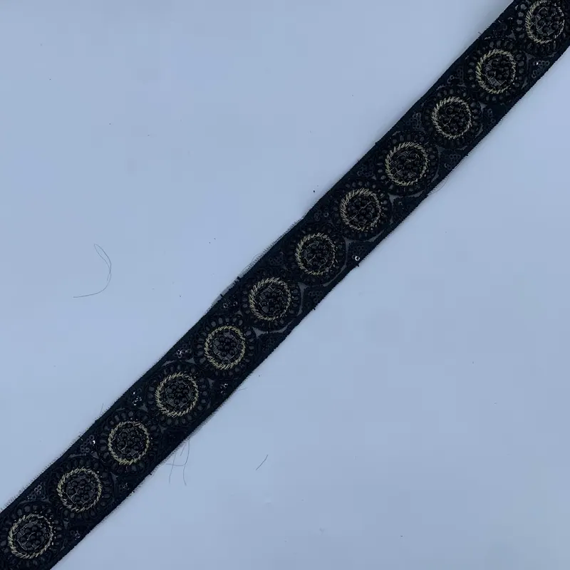 Black & gold ring border — Black & gold