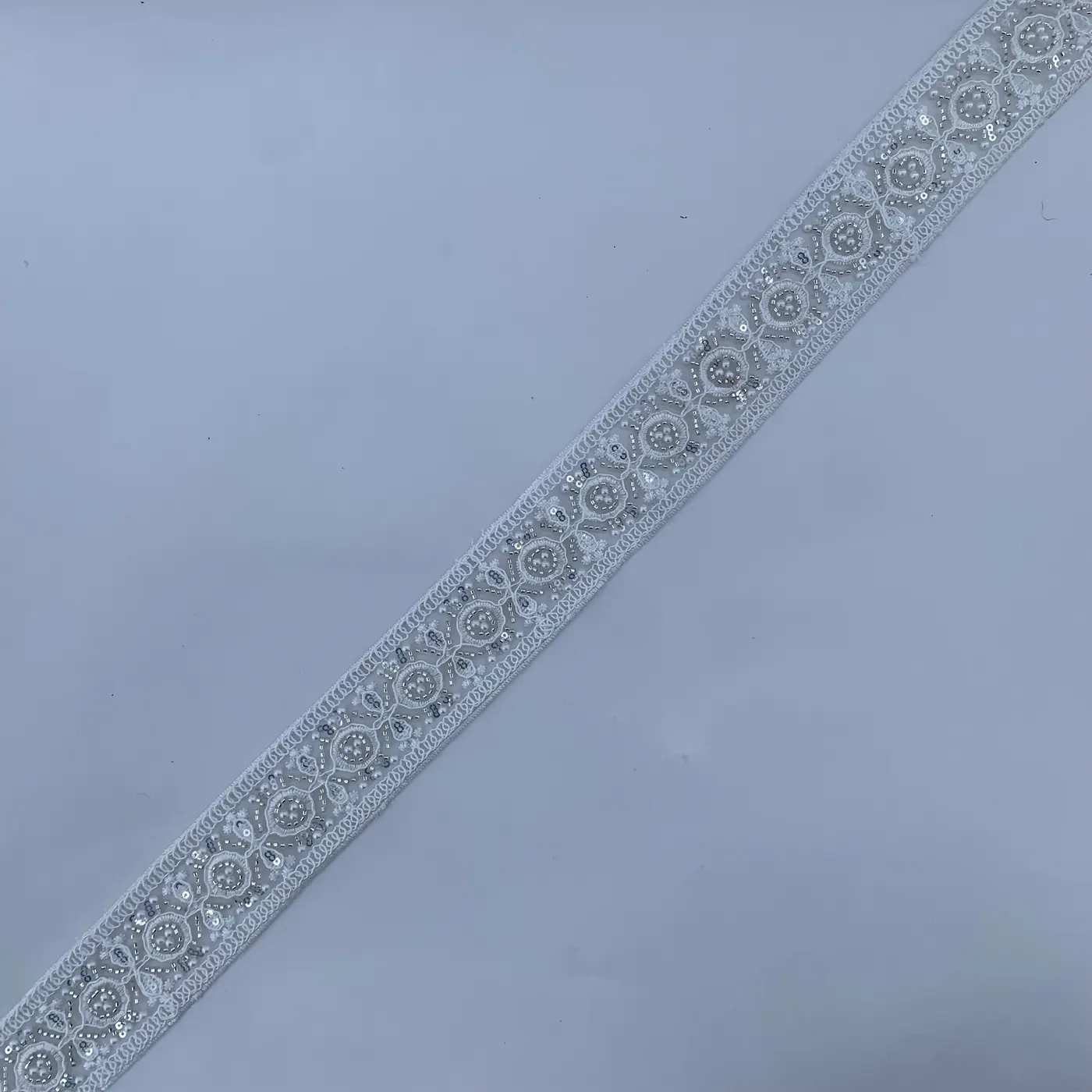 White petal lace trim