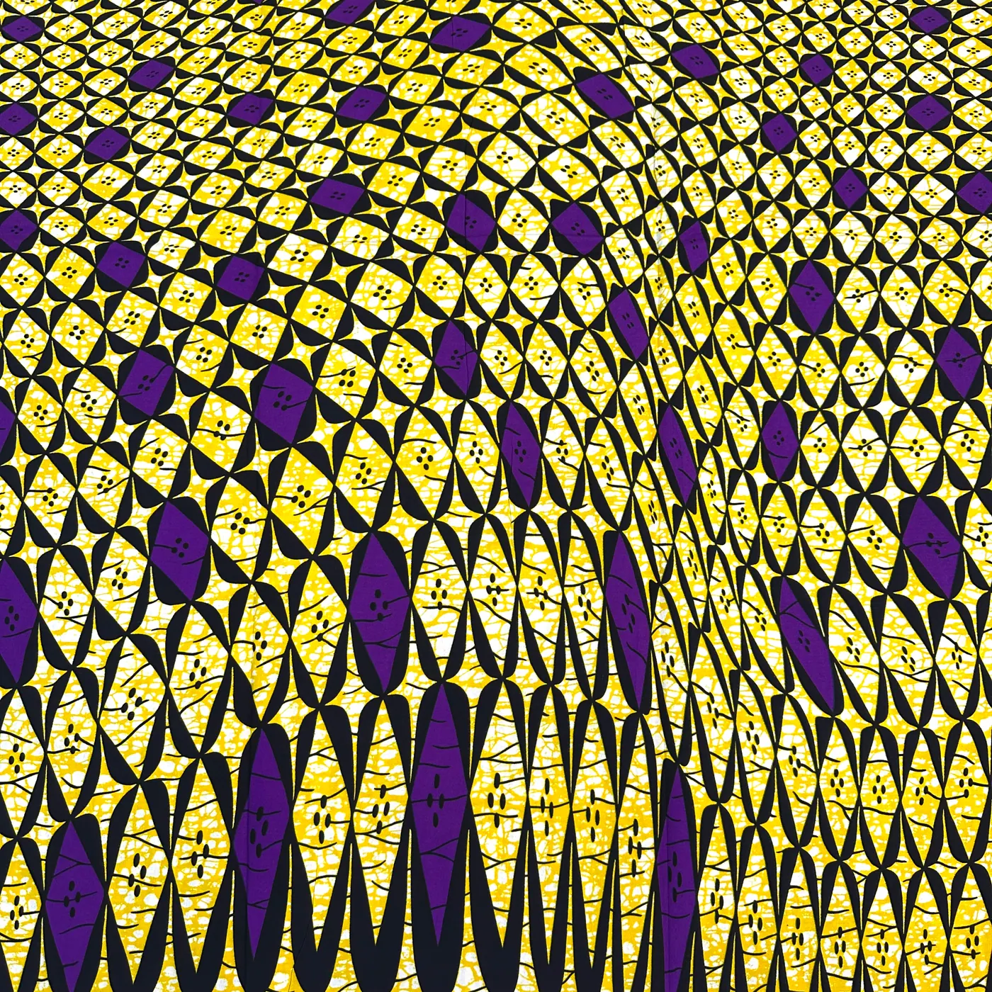 Géométrie jaune et violette